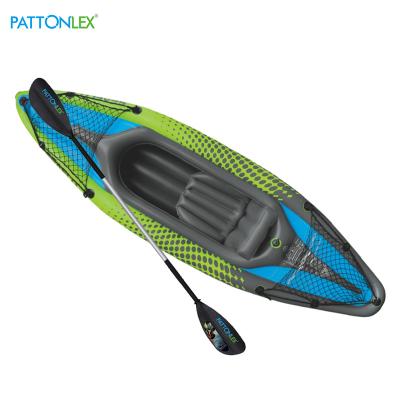 China New PATTONLEX Convenient Canoe 1 Person Inflatable Fishing Kayak for sale