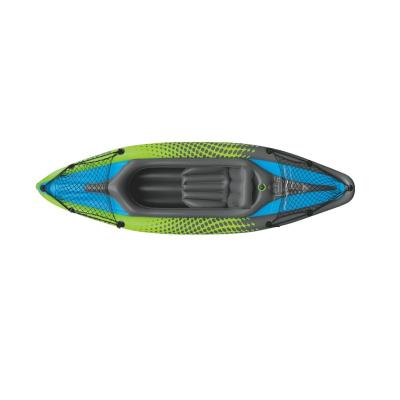 China Convenient PATTONLEX Factory Customize Single Seat Fishing Pedal Inflatable Kayak for sale