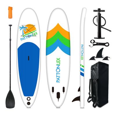 China Protable PATTONLEX Rack Inflatable SUP Paddle Board for sale