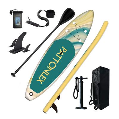 China Protable PATTONLEX Popular Design Inflatable SUP Stand Up Paddle Surf Board for sale