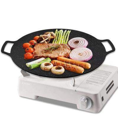 China Viable 2 in 1 electric smokeless electric grill and hot pot for sale