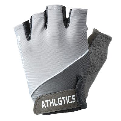 China Wholesale Custom Polyester Fitness Weightlifting Half Finger Sports Glove for sale