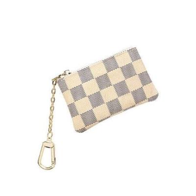 China High Quality Waterproof Women Fashion Casual Short PU Leather Wallet With Patterns Zipper Luxury Womens Wallet Card Key Coin Clip G078-2 for sale