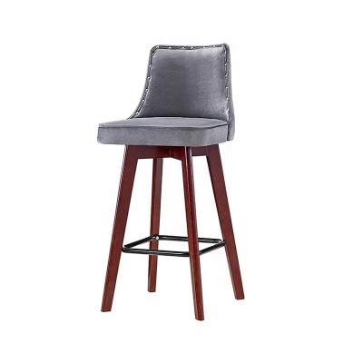 China New products ideas business import-export stainless steel mini bar chair pink bar chair modern wooden bar stool chair for sale