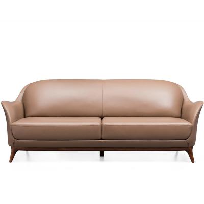 China (Size) Mid Century Modern Ali Baba Shape Leather Office Sofa Leather Office Sofa Adjustable Online Shopping Leather Wood Mid Century for sale