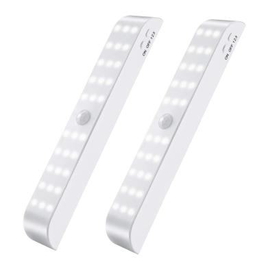 China 4 Mode 30-LED Dimmable Indoor Wireless Cabinet Light Lifetime Motion Sensor LED Upgraded Home Light for sale