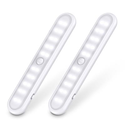 China Indoor Portable Battery Operated Magnet 20 LED Closet Under Cabinet Motion Sensor Led Lights for sale