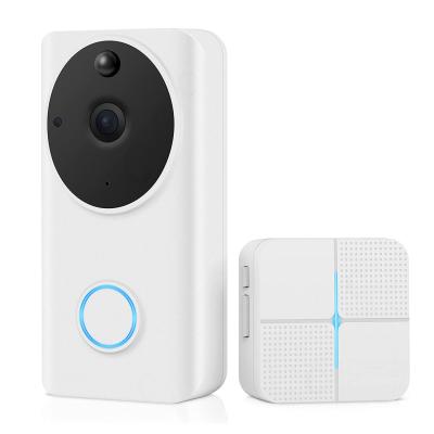 China UK Au High Quality Eu Plug Us Melody Chime Wireless Rechargeable Wireless Wifi Smart Visual Doorbell VDB11 for sale