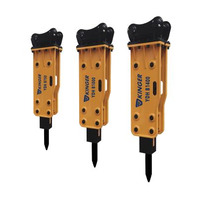 China HOT SALE HYDRAULIC HYDRAULIC BREAKER Construction Machinery KINGER for Backhoe Hammer Excavator Hydraulic Breakers for sale