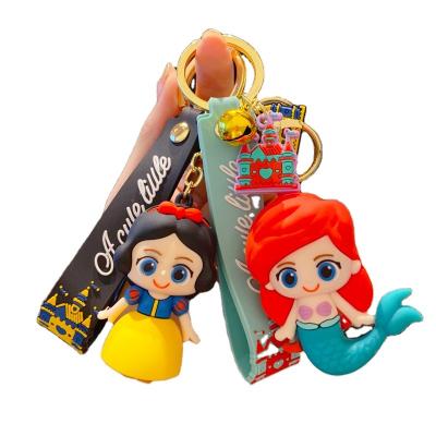 China Cartoon Rubber Pendant Car Key Chain Key Ring Mobile Phone Bag Hanging Charms Jewelry Gifts for sale