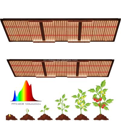 China Seed Starting MEIJIU 600W In Commercial Dimmable Veg Flower Greenhouse Full Spectrum Samsung Lm301b 301h Grow Light Led Indoor Plants for sale