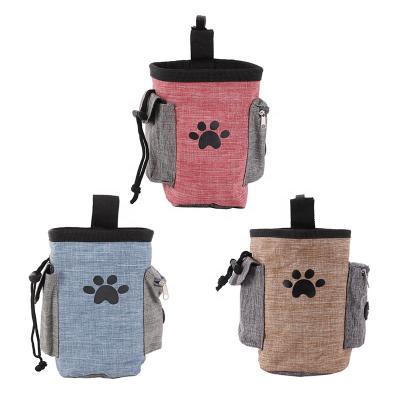 China Detachable Walking Stored Dog Training Pouch Feeding Pouch Dog Snacks Training Treat Bag Puppy Snacks Reward Bag Waist Bag New for sale