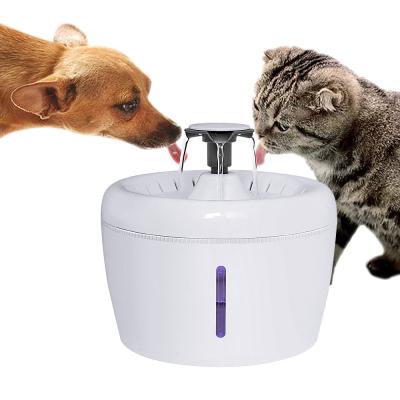 China Cat Water Dispenser Mute Automatic USB Electric Drinking Fountain Cat Fountain Water Drinking Feeder Viable Automatic Dog Bowl for sale