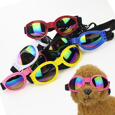 China Dog Viable Glass Folding Pet Sunglasses Props Accessories Cats And Dogs Dress Up Cool And Lovely Sunglasses for sale