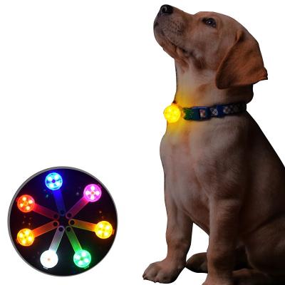 China LED Dog Collar Dogs Cats Puppy Night Light Decoration Ornament Tag USB Safe Luminous Glowing Pendant Anti-lost Filling for sale