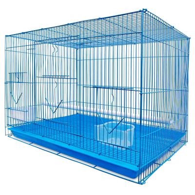 China China Wholesale Custom Breathable Bird Cages Good Quality Big Love Canary Birds Love Pigeon Boxes Metal Plastic Big Bird Cages for sale