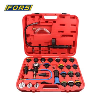 China Heavy Duty Car 28 Pcs Cooling System Radiator Coolant Pressure Tester Test Kit 28PCS for sale