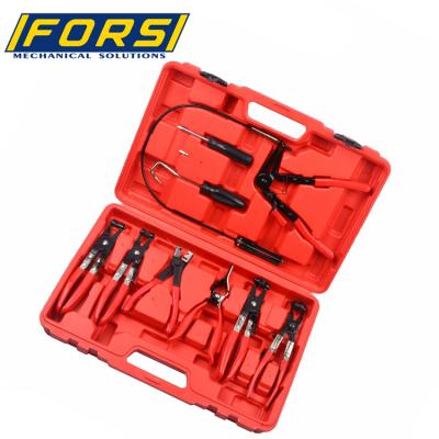 China FORS 9 Pcs Universal Water Pipe Clamp Pliers Fuel And Oil Removal Set Car Tools for sale