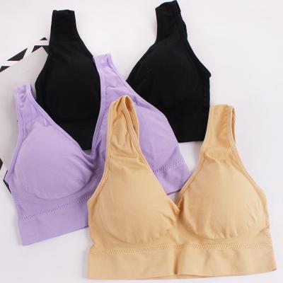 China QUICK DRY Deep V Sports Bra Women U Support Padded Sports Bralette Crop Top Lift Up Bras Invest No Wire Bra for sale