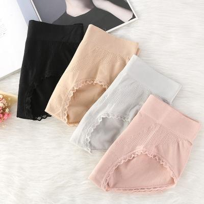 China Breathable Women Lace Up Panties Seamless Hip-lifting Ladies Comfortable And Breathable Briefs for sale