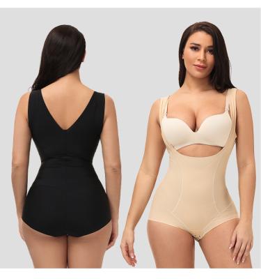 China Antibacterial Plus Size Women Waist Trainer Slimming Bodyshaper Control Panties Shapewear Lap Busted High-waist for sale