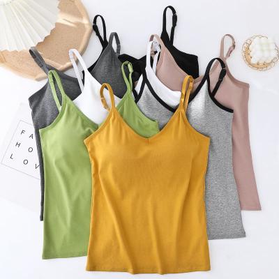 China QUICK DRY women vest organic cotton custom ladies shape sports wear gym tank top women sports vest for sale