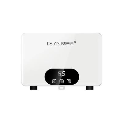 China Instant Heater 5.5KW Kitchen Thermostat Water Heater Tankless Instant Electric Water Heater Geyser for Shower Bathroom for sale