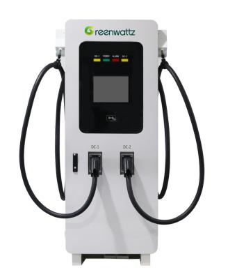 China EV charging GREENWATTZ EV DC charger Electric Car Charging Station Fast 60kW 80kW 100kW 120kW 160kW Ev Charge Stations for sale