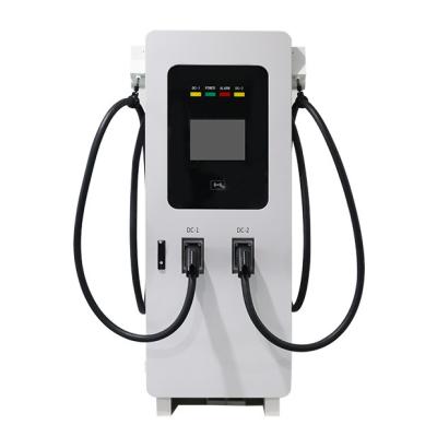 China Charging Electric Car Charging Greenwattz Factory supply 60kW DC EV charger commercial CCS EV charger stations 60kW DC EV Charger Station for sale