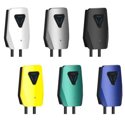 China Commercial/Home Great Quality Home charging and Commercial RFID 7kw/22kw CCS2 AC wall-mounted  EV charger for sale