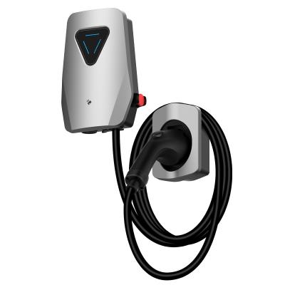 China Commercial/Home GREENWATTZ 32a wallbox 7kw electric car ev charger workersbee electric vehicle ac ev car charging pile station for sale