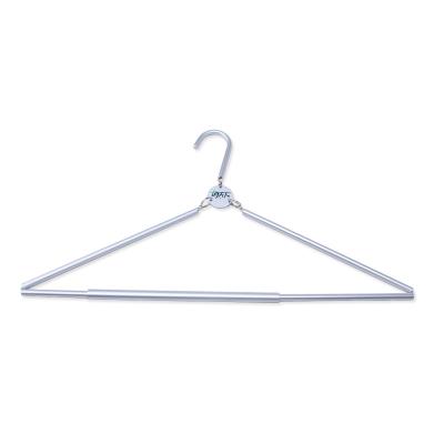 China Hign Quality Simple Design Detachable Foldable Travel Clothes Hanger Foldable Coat Hanger Travel Clothes Drying Rack for sale