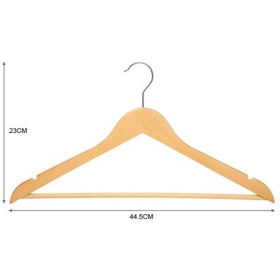 China None Betterall Hangers Wholesale Space Saving For Customized Fabrics For Clothes For Suits For Boutique Wooden Hanger for sale