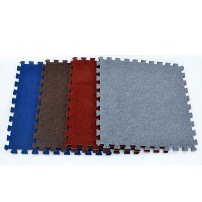 China Soft Carpet Foam Tiles Portable Trade Show Flooring for sale