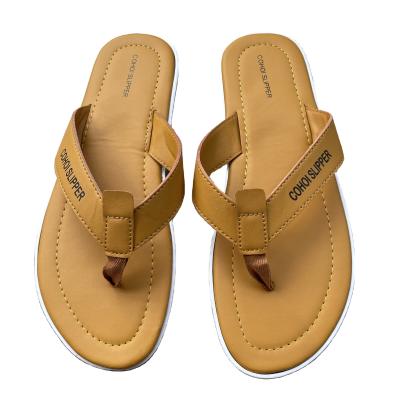 China Masculine Anti-slippery Beach Flip Flops Branded and Casual Flip Flops for Men for sale