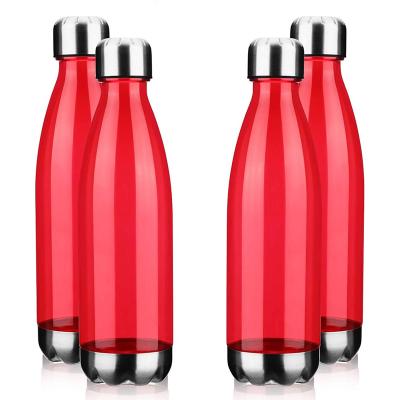 China PORTABLE Custom Logo Plastic Cola Bottle For Sports for sale