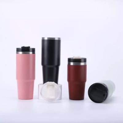 China PORTABLE 20 oz 30 oz 40 oz simple design easy to clean vacuum insulated tumbler cup mug for sale