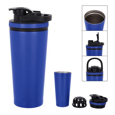 China Simple Design PORTABLE Protein Insulated Shaker Water Bottles for sale