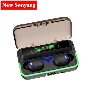 China Portable E10 Bluetooth Power Bank Digital Display Esports Headset TWS Low Delay In-Ear Viable Wireless Lightweight Mini ATM Earbuds for sale