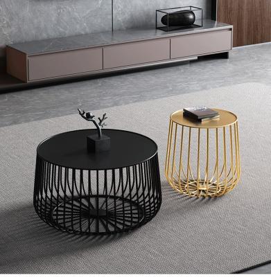 China Other Mesa Style Metal Coffee Table Cat Cage Dog Cage Small Coffee Table Nordic Modern Living Room Furniture for sale