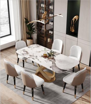 China Tablas de fundicion modern home furniture dining table and chair combination living room dining tables for sale