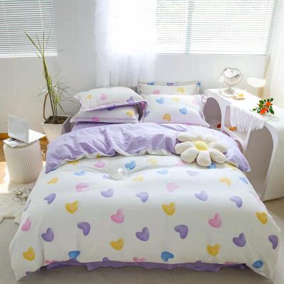 China China Home Textile Manufacturer Breathable High Quality Cotton Comforter Covers Bed Sheets Pillowcases Popular Patterns for sale