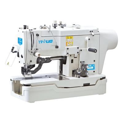 China HIGH-SPEED YS-781D High Speed Direct Driver Lock stitch Straight Button Holing Sewing Machine for sale