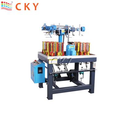 China Knit Leather Shoe Upper 4 Carriers Rope Braiding Machine for sale