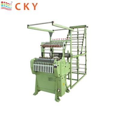 China Factory CKY 1225M A Metal Zipper Belt making weaving machine for sale