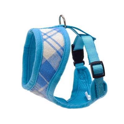 China Viable Custom Matching Reversible Dog Collar and Leash Harness Vest for sale