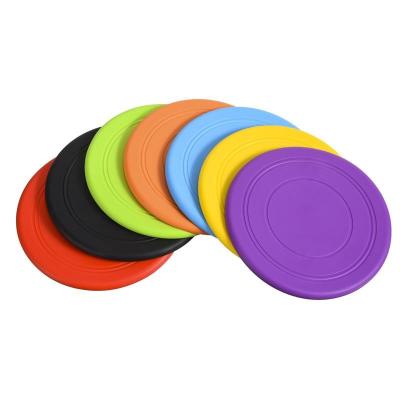 China Lightweight Floating Saucer Stored in Pet Soft Chew Disc Flight Toy Dogs Training Interactive Toys for sale