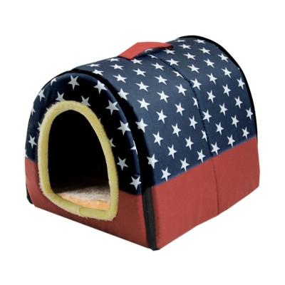 China Soft Waterproof Warm Kennel Kennel Mat For Indoor Foldable Winter Cats Sleep Warm Cats Nest Pet Supplies for sale