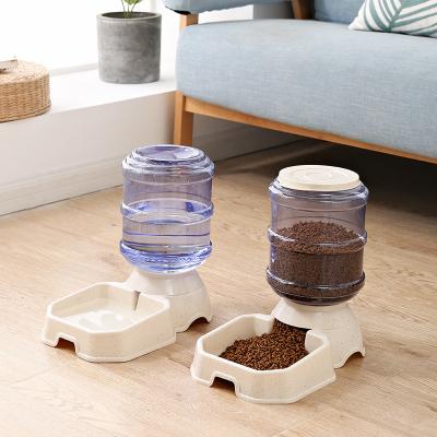 China Food Grade PP Pet Slow Food Feeder And Sustainable Automatic Classic Multicolor Water Dispensers Storage Container for sale