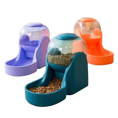 China Sustainable Dog Bowls Pet Feeder And Water Vending Multifunctional Cat Bowl for sale